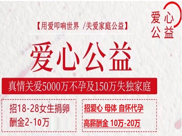 昌都捐卵助孕生子 爱心志愿者招募
